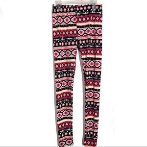 Aztec Printed Leggings Size Small